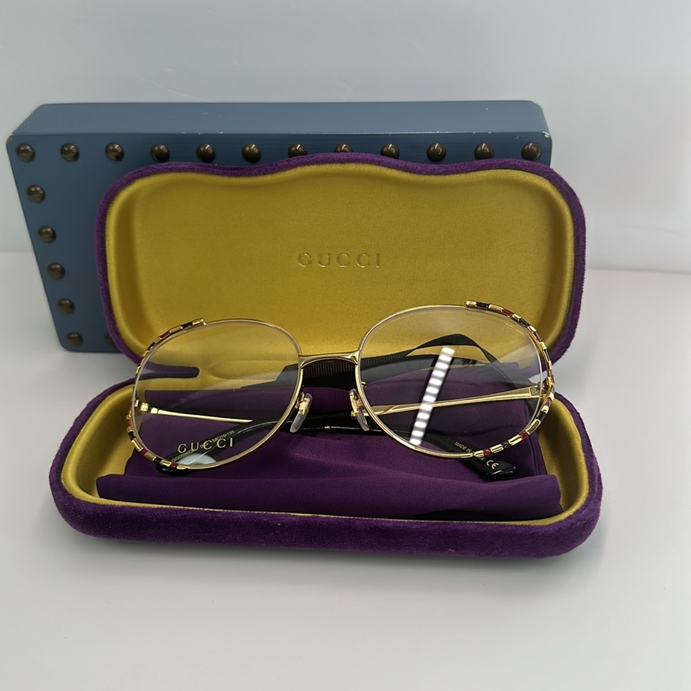 New Authentic Gucci GG0596OA - Alternate Fit Eyeglasses Women - Picture 9 of 14